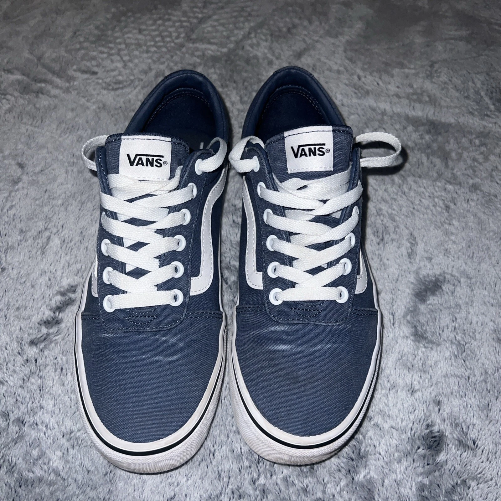 Vans Ward Deluxe Comfort Navy Bianco Donna taglia 9