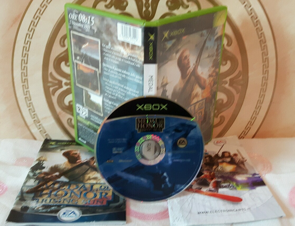 Medal Of Honor Rising Sun - Xbox B X Boîte De Jeu Microsoft
