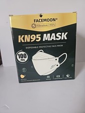 KN95 Face Mask Disposable Adults - 100 Pack 5 Layer Protection Adjustable