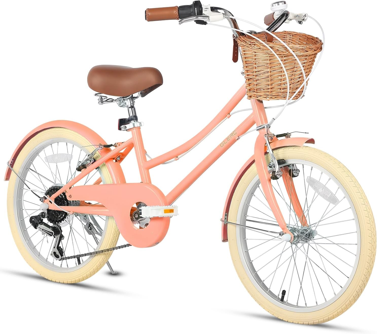 ザイグルグリル Glerc 20 24 26 Inch Beach Cruiser Bike, 6-Speed Hybrid City
