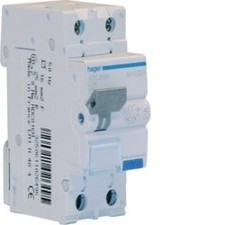 Interruttore Magnetotermico 1Pn 30Ma Ac 16A 4.5Ka C 2M ( Hager Cod. Adc816H )