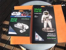 New-Metal Earth Apollo 11 Astronaut Steel Mode Kit Star Wars Millennium Falcon
