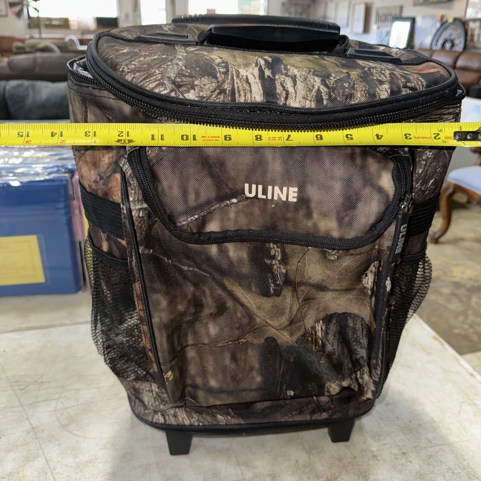 Enfriador con ruedas Uline Mossy Oak - Camuflaje Foto 3 de 4