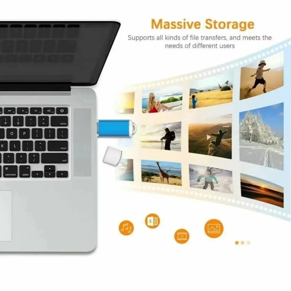 2-in-1 OTG USB 3.0 Type-C Flash Drive for Android Phone PC Laptop