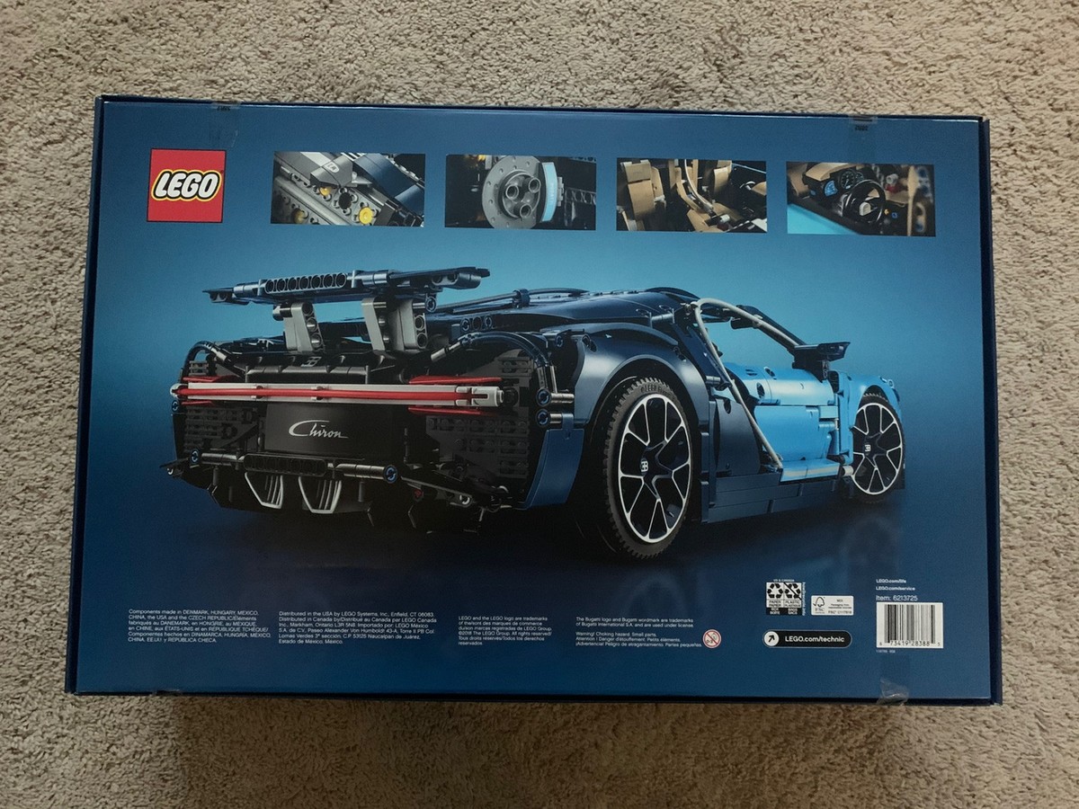 LEGO Bugatti Chiron Technic 42083 NEW Factory Sealed Retired Fast Shipping