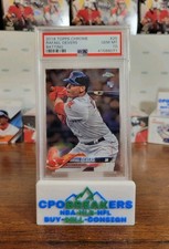 Rafael Devers 2018 Topps Chrome # 25 Batting PSA 10 Rookie 18 Red Sox Boston MLB