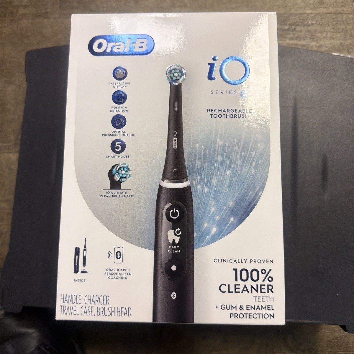 Oral-B iO 6 Series Electric Toothbrush - Black Lava for sale