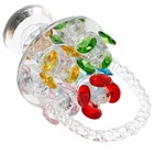  Living Room Decoration Flower Basket Crystal Desktop Ornaments Figurine