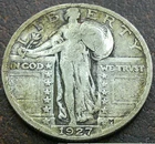 US 1927 Standing Liberty Quarter  **