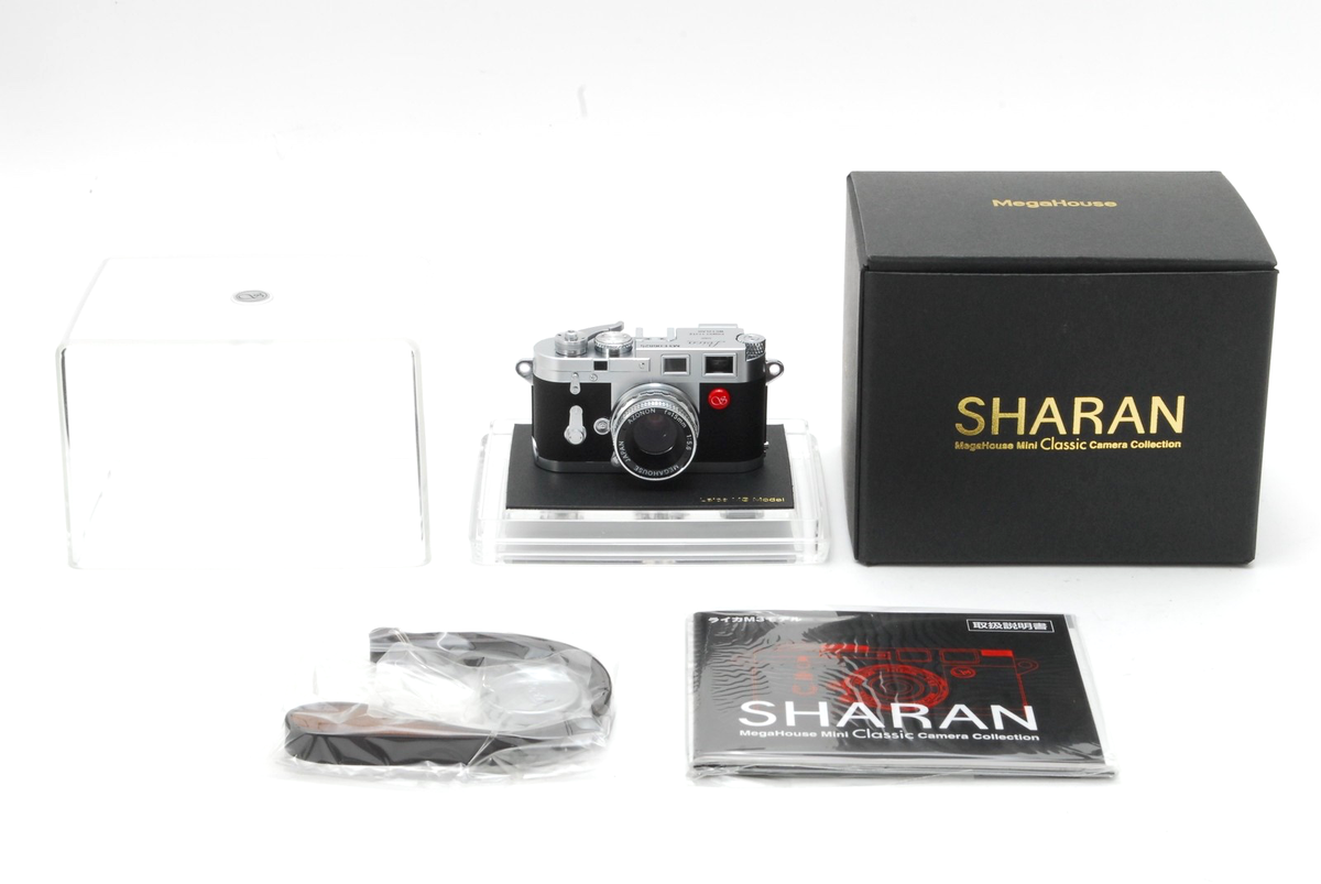 MegaHouse leica M3カメラ ミニチュアモデル UNUSED】SHARAN Leica M3 Model Megahouse Miniature Minox Film