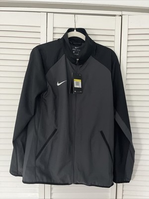 Nike Men s  Dri-Fit Athletic Sport Jacket Black And Grey Size Small