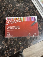 Sharpie The Ultimate Collection Permanent Markers - 45 Piece New