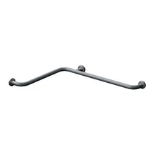Bradley Commercial L-Shaped Grab Bar, 1-1/2" OD X 18" x 30" L, Stainless Steel 