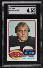 1976 Topps Jack Lambert #220 SGC 4.5 HOF 0z31