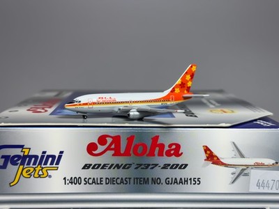 Aloha Airlines Boeing 737-200 1:400 Gemini Jets N73715 (GJAAH155)