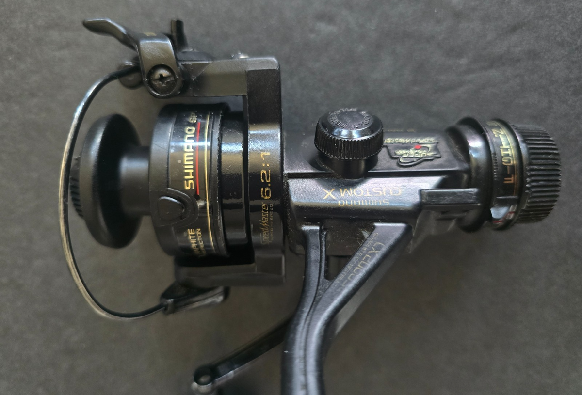 Moulinet Toupie Shimano 6000SM Custom-X SpeedMaster - Fabriqué Au Japon, Vintage, Rare