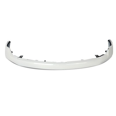 White Platinum Front Upper Bumper Filler Cover W/ Hole Fits 2009-2014 Ford F-150
