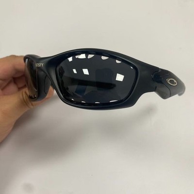 Oakley x Satisfy Straight Jacket Polarized Sunglasses Black Frame Black Lenses