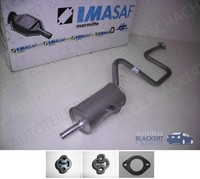 Imasaf ESD Auspuff Endtopf für Micra 1.2 40KW 07/86-07/92