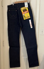 NEW Wrangler Cowboy Cut 13MWZ Pro Rodeo Blue Jeans 31x36 Size Made In Mexico