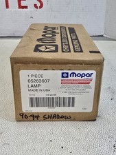 Dodge Shadow Es Turbo Plymouth Sundance Park Lamp Nos New Old Stock 5263607