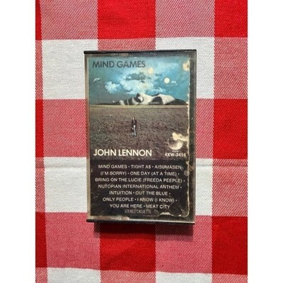 John Lennon mind games cassette