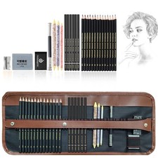 Heshengping Drawing Pencils Sketch Pencil Art Supplies Set for Adults beginne...