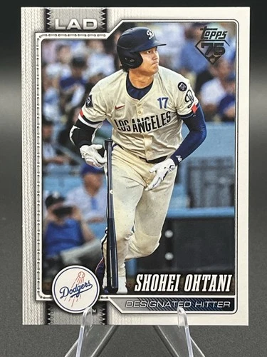 2026 Topps Series 1 Shohei Ohtani #200 Image Variation Companion Card - Dodgers
