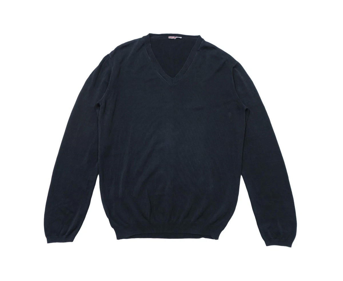 トップス 2000s PRADA archive vneck sweater navy PRADA Blue Sweaters for Men for sale | eBay