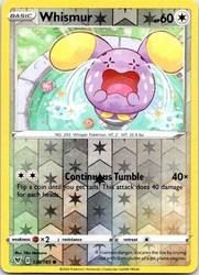 Whismur 135/185 Vivid Voltage Reverse Holo Pokemon Card