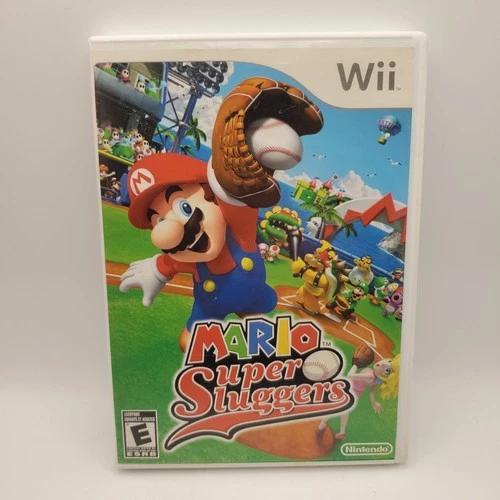 Mario Super Sluggers (Nintendo Wii, 2008) Tested And Working