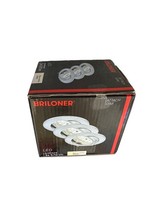 Briloner LED Einbauleuchte 3Er Set 6,5W 570Lm 3000K Alu Schwenkbar Dimmbar Ø82Mm