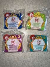 The Busy World of Richard Scarry Complete Set of 4 NIP McDonald's 1995 Happy