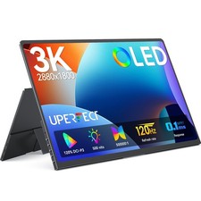 14" 3K OLED Portable Monitor Display Speakers Screen For Laptop Xbox Switch Game