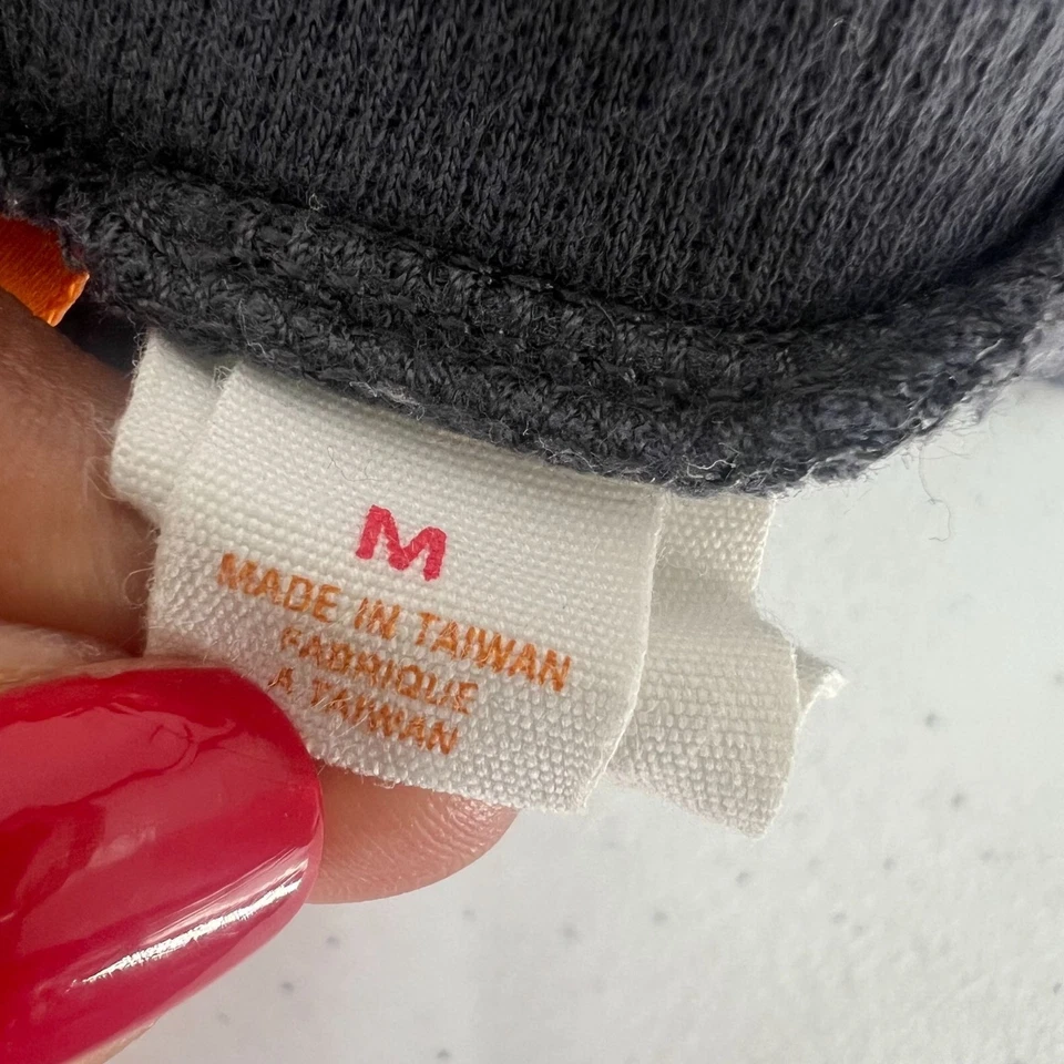 Leggings Saturday Sunday M Gris Mediano Acanalado Tobillo Algodón Elastizado Anthropologie Foto 3 de 4