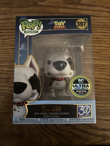 Funko Pop! Toy Story Scud #397 ULTRA 4835 PCS Disney/Pixar W/Protector