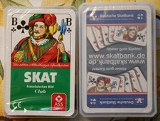 Skat Skatblatt deutsche skatbank Kartenspiel Karten AD