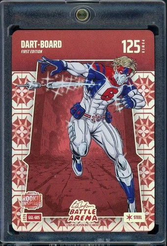 2026 Bo Jackson Battle Arena Jaxson Dart Dart-Board Grandma Red Linoleum SSP