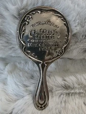 Antique FAIRYLAND Theatre Sacramento, Ca. LOUIS C. SCHINDLER Advertising Mirror 