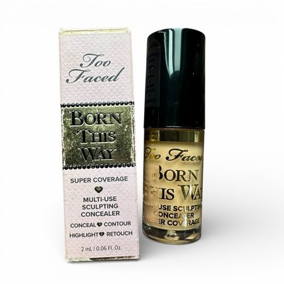 Too Faced  Born This Way Super Coverage Multi-Use Concealer MINI - SAND - BNIB