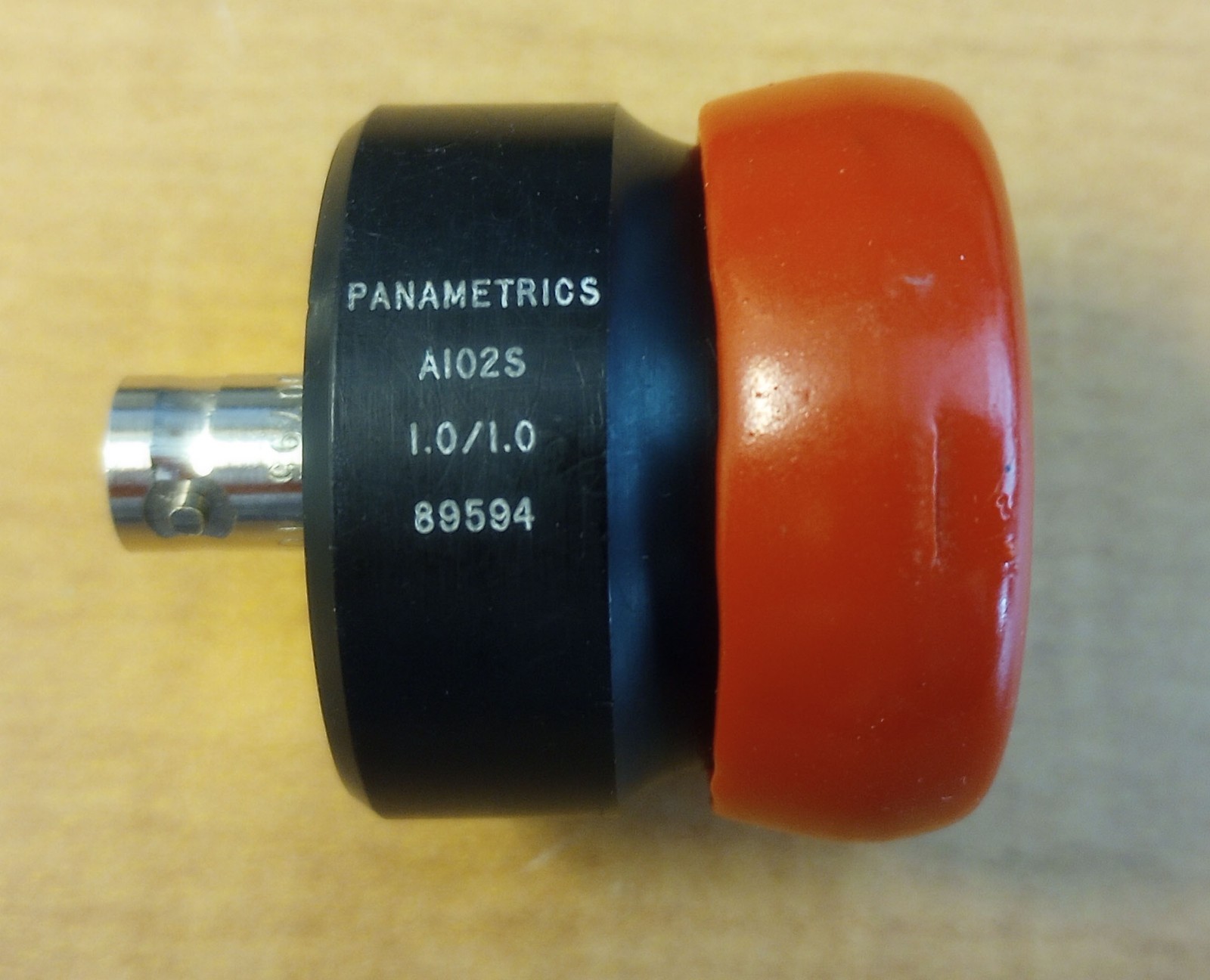Ultrasonic Transducer Panametrix A102S - Bandwidth 1MHz - Diameter 1-inch
