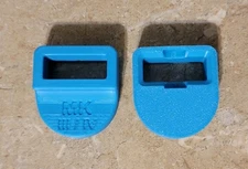 Lot 2 3D Printed Ruger MkIII MkIV Magazine Thumb Saver Blue Pla savers