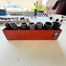 Matco Tools 7pc 38 Drive Sae Impact Swivel Socket Set 6 Point Bup126-bup246 Matco Tools 7pc 38 Drive Sae Impact Swivel Socket Set 6 Point Bup126-bup246