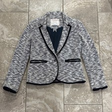 Anthropologie Cartonnier Lake House Tweed Blazer sz 10