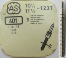 AS 1237 1238 1245 ... watch parts winding stem 401 tap 7