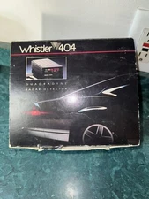 RARE Vintage Whistler 404 Dynatech Quadradyne Radar Detector NOS