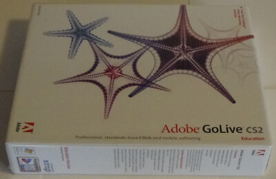 Adobe GoLive CS2 Education - Windows [2005] - Factory Sealed in plastic