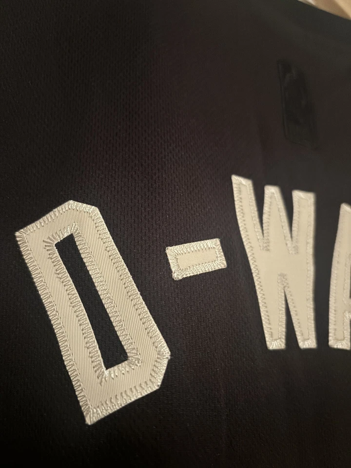 Dwyane Wade Miami Heat NBA Jersey Men M HWC Nickname #3 D Wade Vintage 2011 Rare - Image 3 of 4
