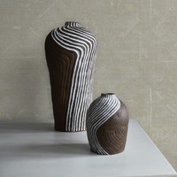 Tadessi Vliestapete Grafik Carlo M1-No.2833 | Grau | Beige | Geometrisch