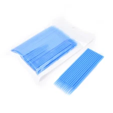 100 PCS Disposable Micro Brush Swab Applicators Eyelash Extension Mascara Wands